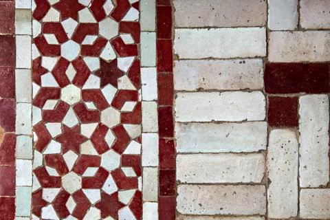 Typical Moroccan tile. Stock Photos
