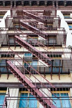 Typical New York Facade Stock Photos
