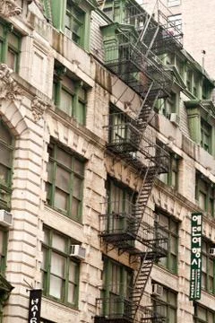 Typical NYC Architecture Stock-Fotos