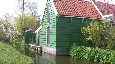 Typical old dutch living Stock Footage 123411