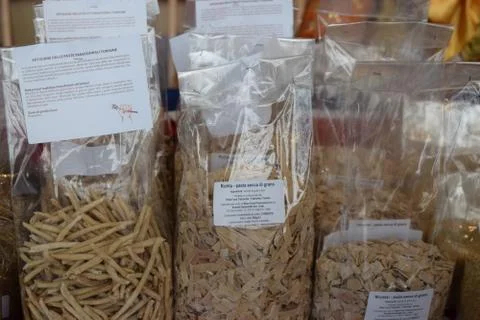 Typical pasta Stock Photos