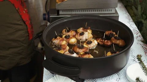 Typical polish mountain cheese Stock Footage 99316498