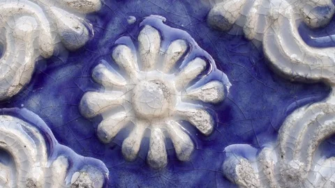 Typical portuguese tile. Видео 72565326