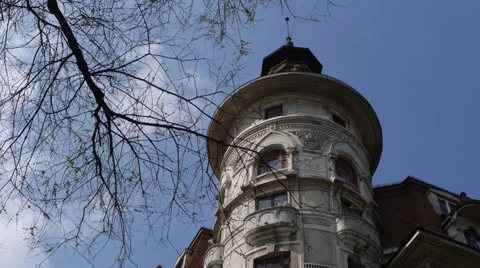 Typical Romanian house timelapse in Bucharest 動画素材 46396124