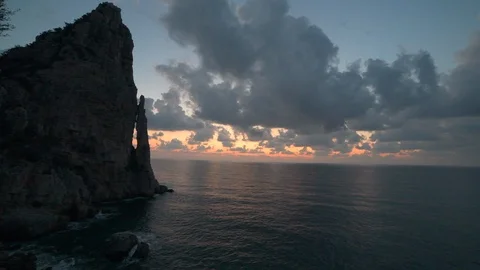 Typical Sardinian beach Stock Footage 97082821