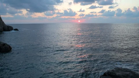 Typical Sardinian beach Stock Footage 97082844