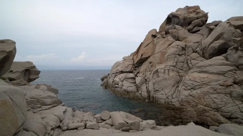 Typical Sardinian beach Stock Footage 97091660