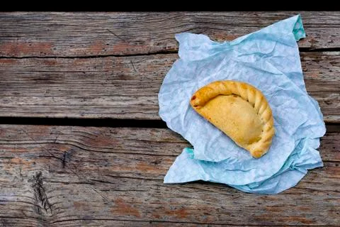 Typical Spanish empanadas Stock Photos