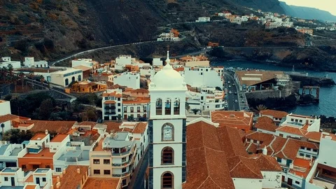A typical spanish village from above Video stock 88190860