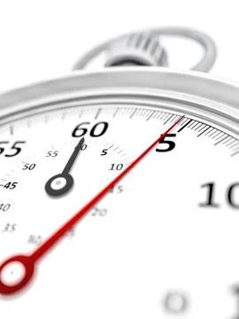 Typical stopwatch Stock Illustration