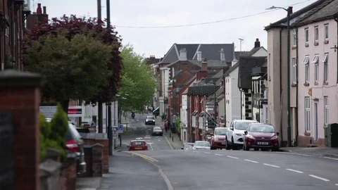 Typical town in England Stock Footage 76161286