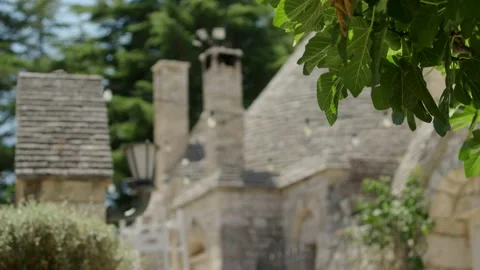 Typical trulli of Alberobello Stock Footage 167700642