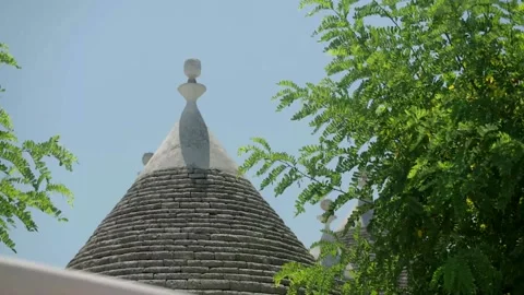 Typical trulli of Alberobello Stock Footage 167700684
