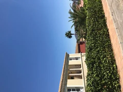 Typical villa in upper class area Stock Photos