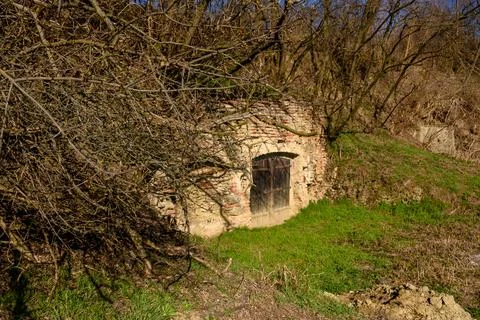 A Typical Wine Cellar Stock Photos