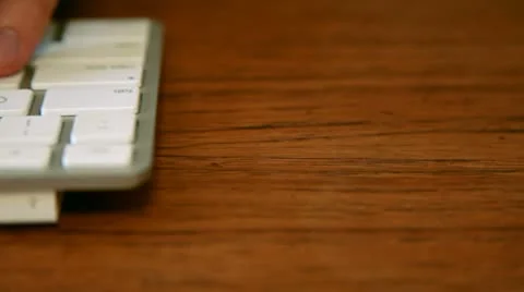 Typing 03 - dolly shot Stock Footage 8908769