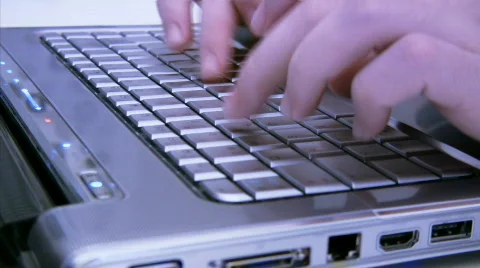 Typing 1 動画素材 582715