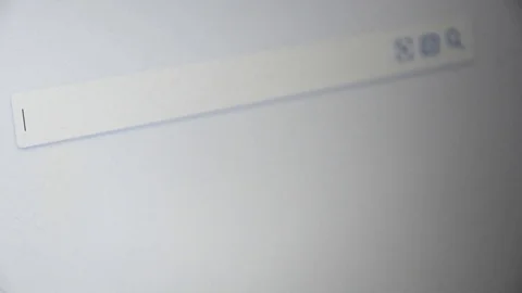 Typing about water quality on internet. Stock Footage 129767610