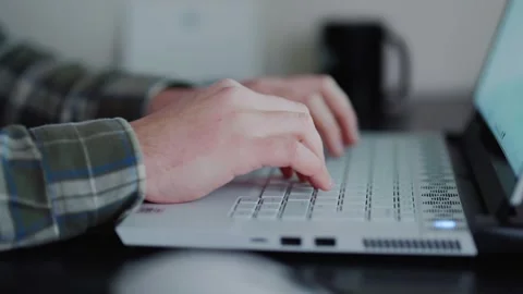Typing and Mouse 1080p 25fps Stock Footage 263188083