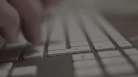 Typing apple keyboard Video stock 39093261