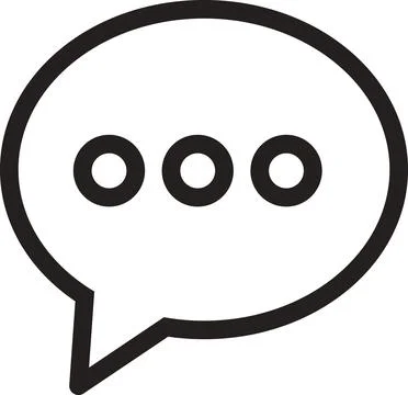 Typing bubble icon Stock Illustration