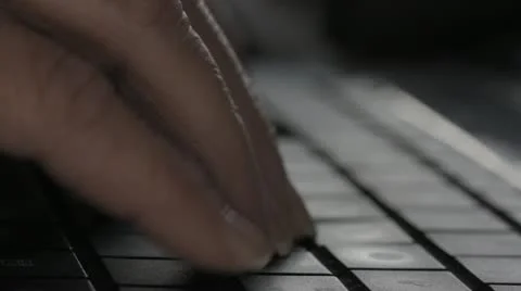 Typing on computer 스톡 동영상 21997222