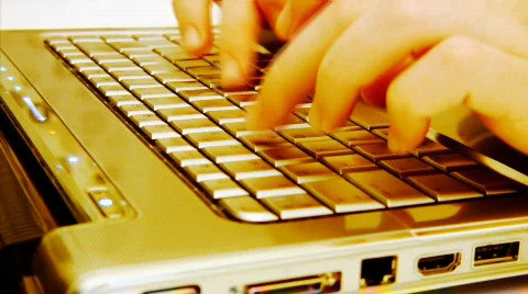 Typing Concept 2 Stock Footage 583853