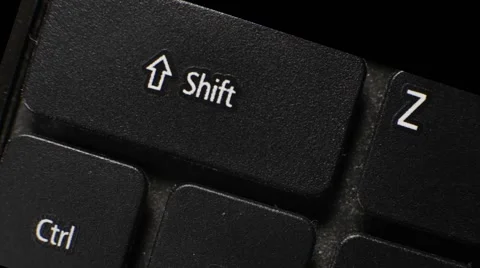 Typing control z on the computer keyboard Stock Footage 52061596
