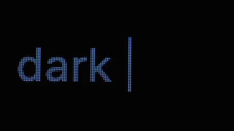 Typing dark web into address bar search screen animation Stock Footage 320006228