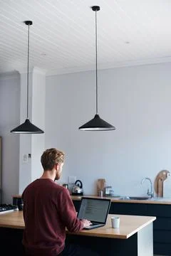 Typing up a design brief Stock Photos