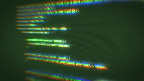 Typing a digital code by a programmer in a programming language, luminous l.. Stock Footage 249253543