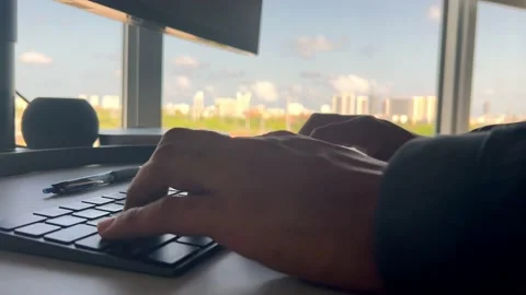 Typing Vídeo Stock 202184006