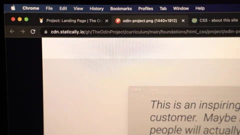 Typing GitHub.com On The Search Box Of A Web Browser. close up Video stock 165184718