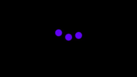 Typing icon. Quadruple square dot icon, loading icon, more option icon.Typi.. Stock Footage 311784827