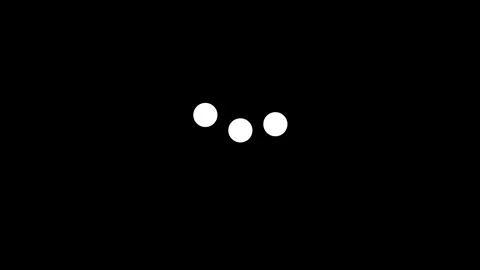 Typing icon. Quadruple square dot icon, loading icon, more option icon.Typi.. Stock Footage 311784835
