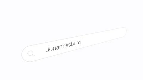 Typing Johannesburg Into Web Browser - Close Up Stock Footage 333643670