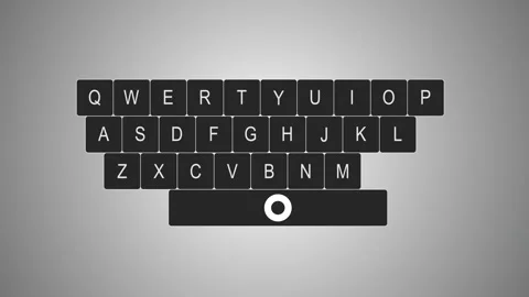 Typing on a Keyboard with Fast Speed. Keyboard Typing. Writing Digitally. 4K Stock Footage 275360508