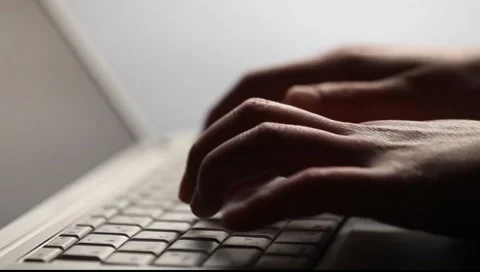 Typing keyboard Stock Footage 8908510