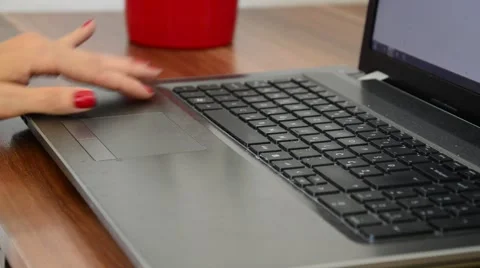 Typing on a keyboard Stock Footage 41030990