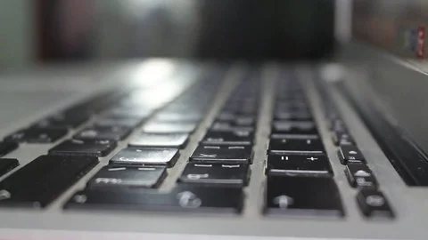Typing on the keyboard. Stock Footage 84197498
