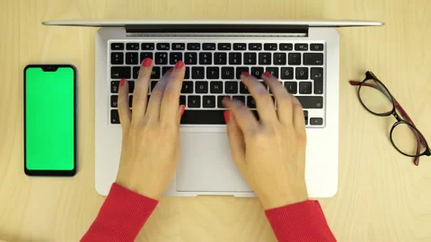 Typing keyboard Video stock 132480008