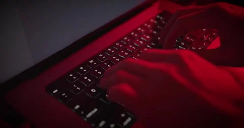 Typing Keyboard Stock Footage 263536327