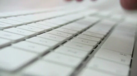 Typing on a keyboard. HD720 progressive. Video stock 291548