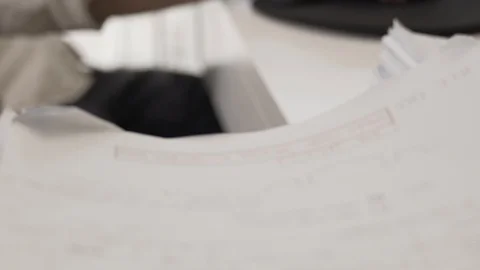 Typing on a keyboard. Man using mouse and typing on computer keyboard. Stock Footage 99996939