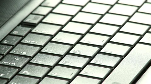 Typing on laptop Video stock 4884955