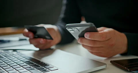 Typing on laptop in modern workspace Stock Footage 318799796
