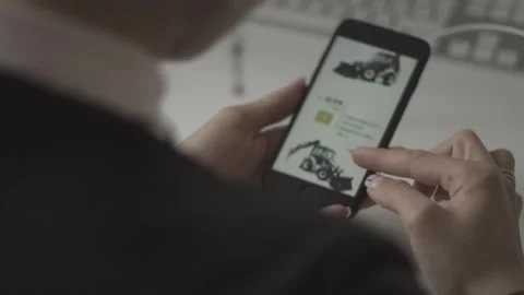 Typing on a laptop. They work in the office. Work in the office. Stock Footage 130226258