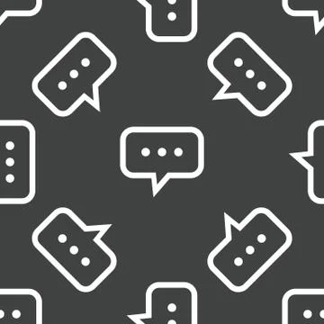 Typing message pattern Stock Illustration