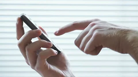 Typing on mobile phone Stock Footage 11809025