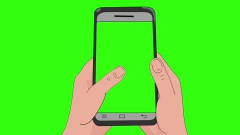 Typing on a phone Stock Footage 166160398